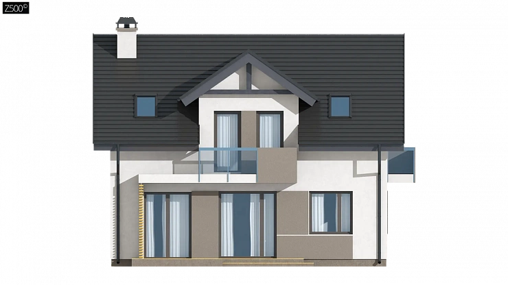 Современная версия проекта Z65 c изменениями в планировке.